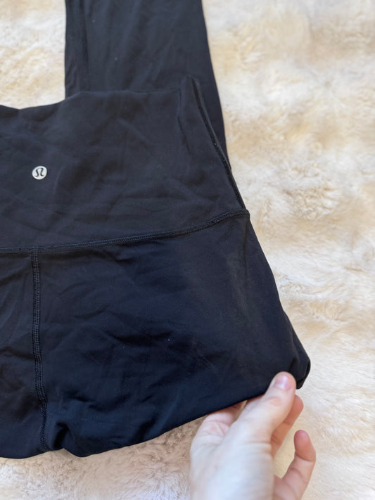 Wunder under super high rise black leggings 28” size 6