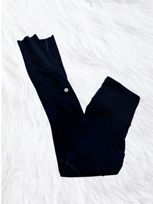 Fast & free 25” high rise leggings black reflective size 4