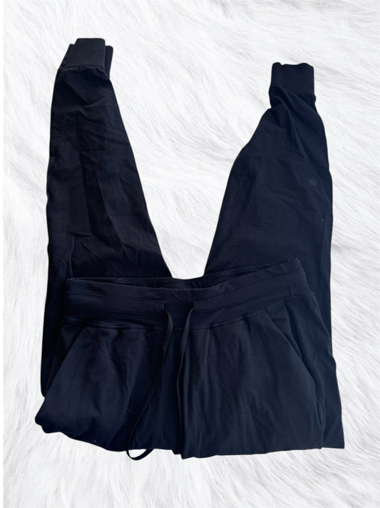 Ready to rulu joggers black size 8