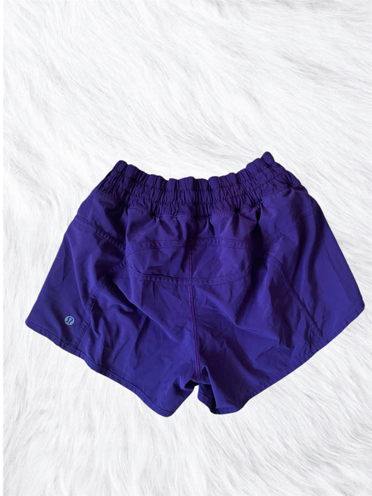 Track shorts purple size 6