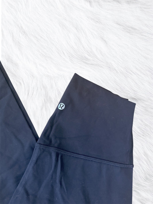 Align 28” high rise black leggings size 4