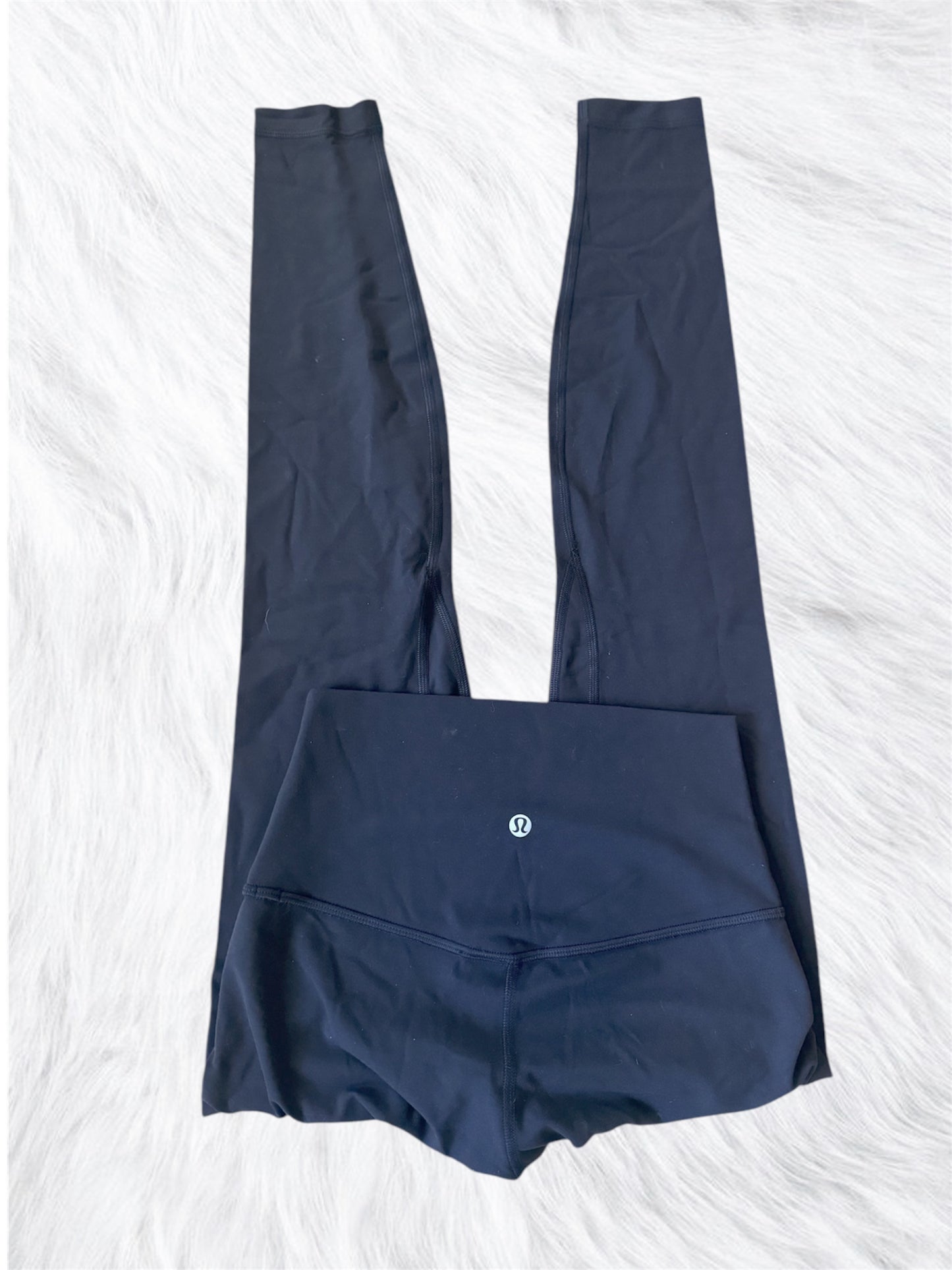 Align 28” high rise black leggings size 4