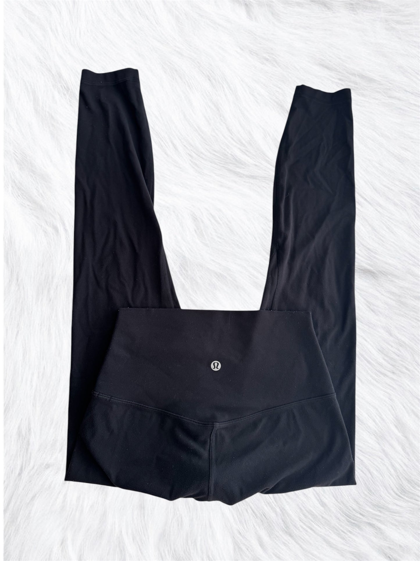 Align 25” high rise black leggings size 4