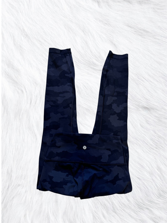 Wunder under high rise leggings 25” black camo size 4