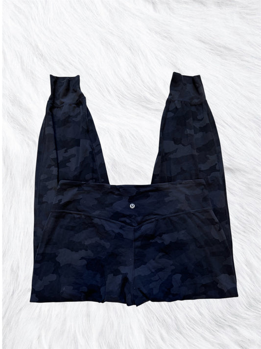 Align joggers black camo size 14