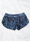 Speed up shorts black/white 2.5” size 8