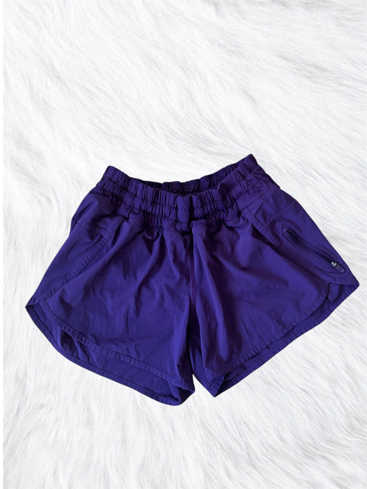 Track shorts purple size 6