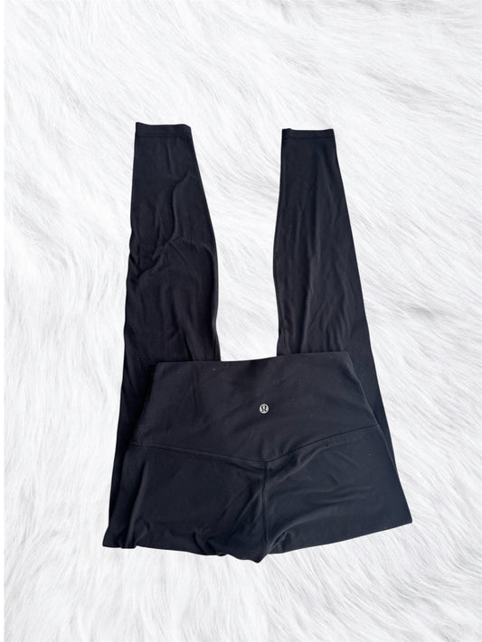 Align 28” black high rise leggings size 8