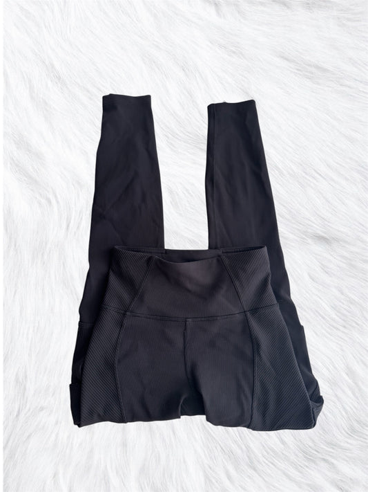 Trail Trekker High Rise Black Tights 25” Size 2