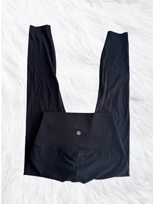 Align 25” high rise black leggings size 4