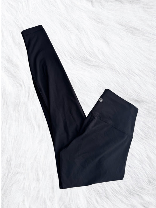 Wunder Under 28” Black high rise leggings size 6